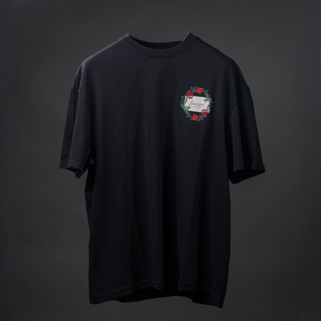 forward SHIRT CON RICAMO ROSA E