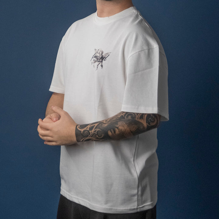 forward t-shirt angelo lato cuore