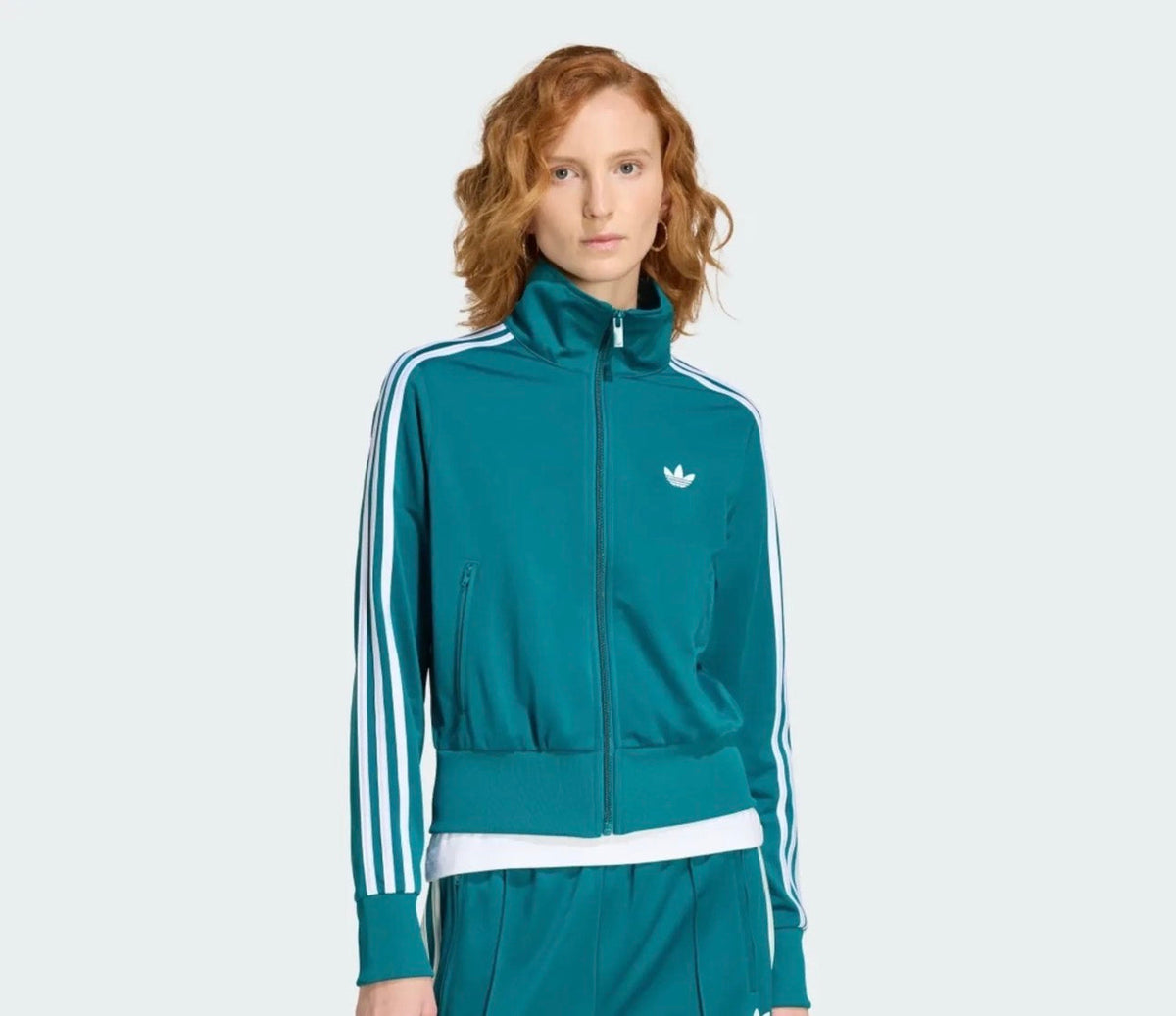 adidas felpa zip donna