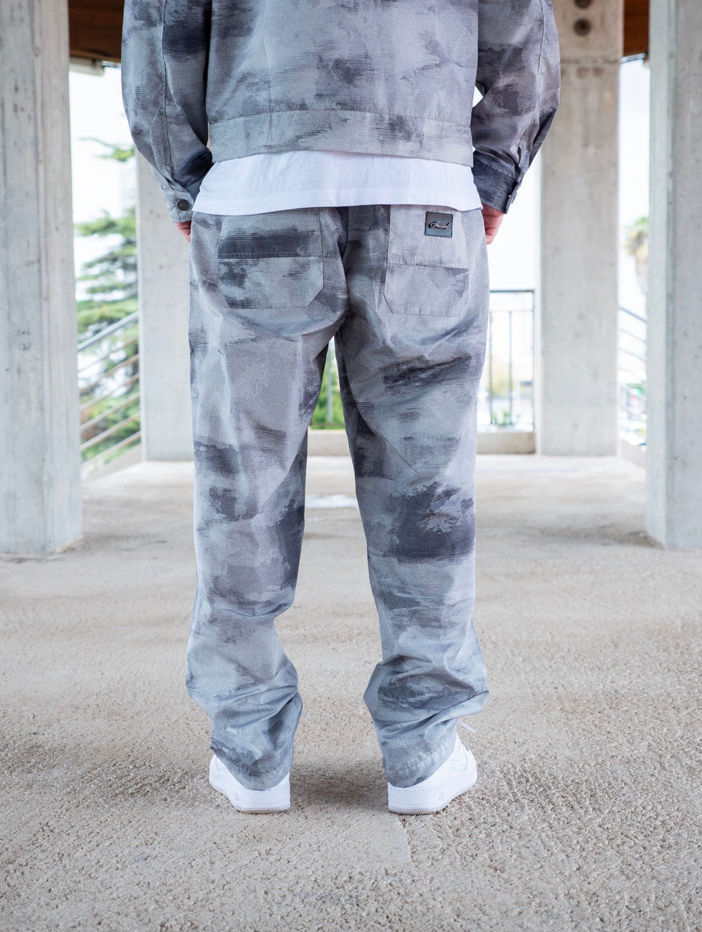 forward PANTALONE MIRTILLO STAMPATO uomo