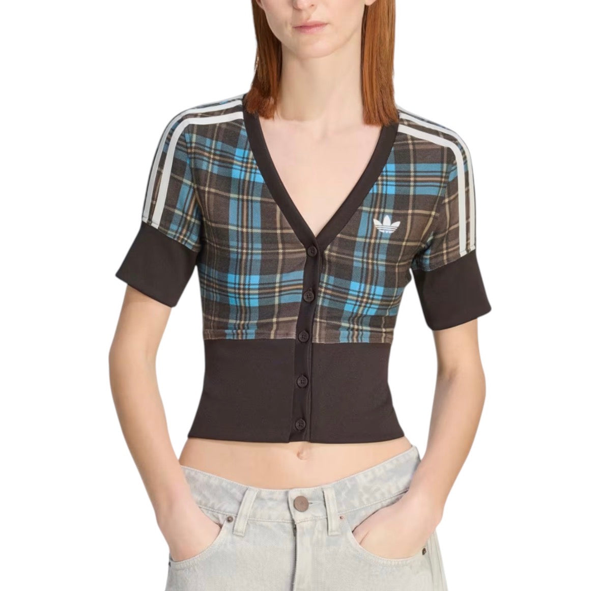 adidas cardigan mezza manica donna
