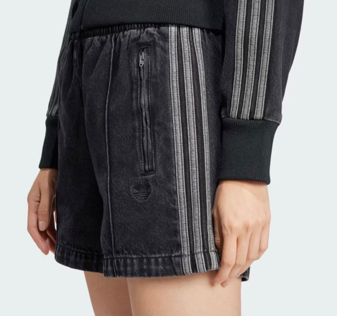 Adidas bermuda denim donna