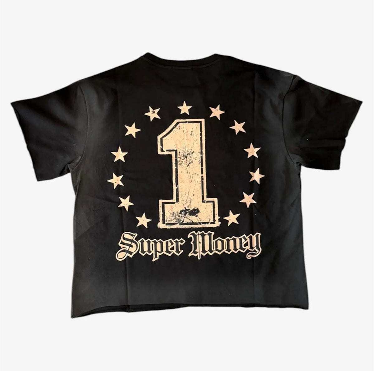 Art super money grillz nero t shirt