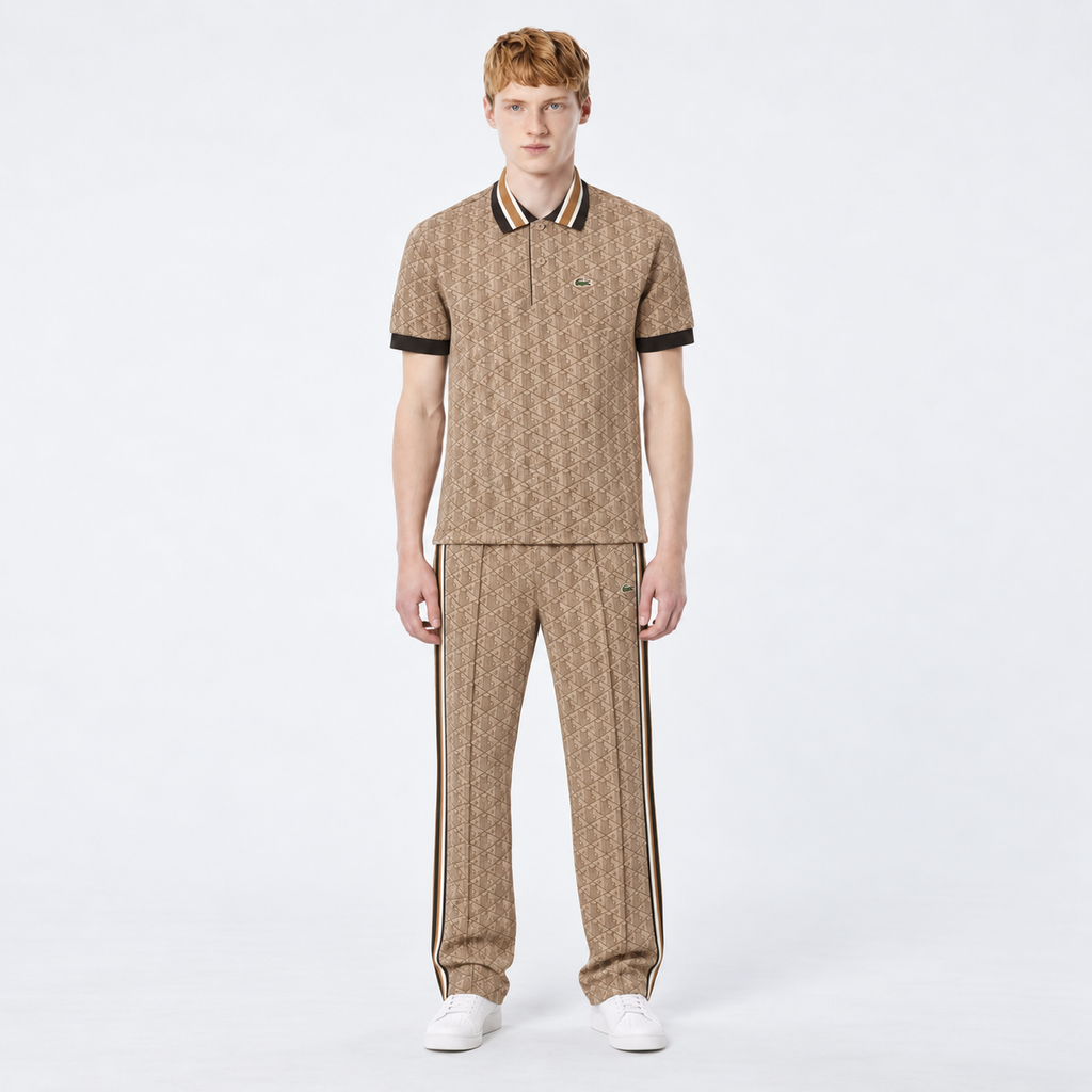 Completo Lacoste Monogram Uomo – Polo e Pantalone