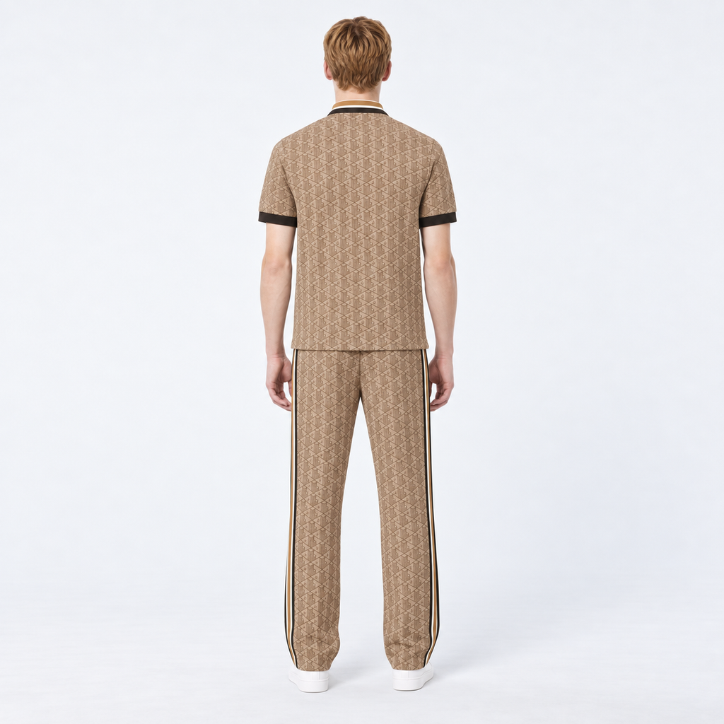 Completo Lacoste Monogram Uomo – Polo e Pantalone MC