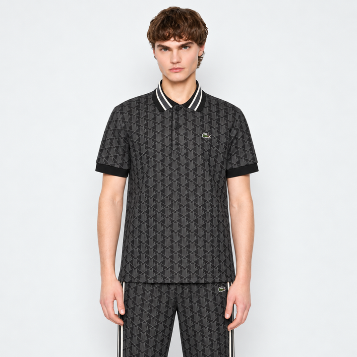 Completo Lacoste Monogram Uomo – Polo e Pantalone N