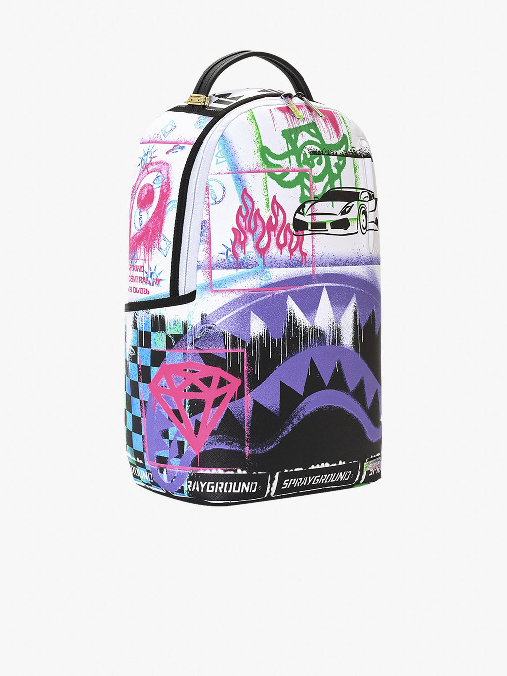 SPRAYGROUND zaino stencil pencil continental 910b8538nsz multicolor