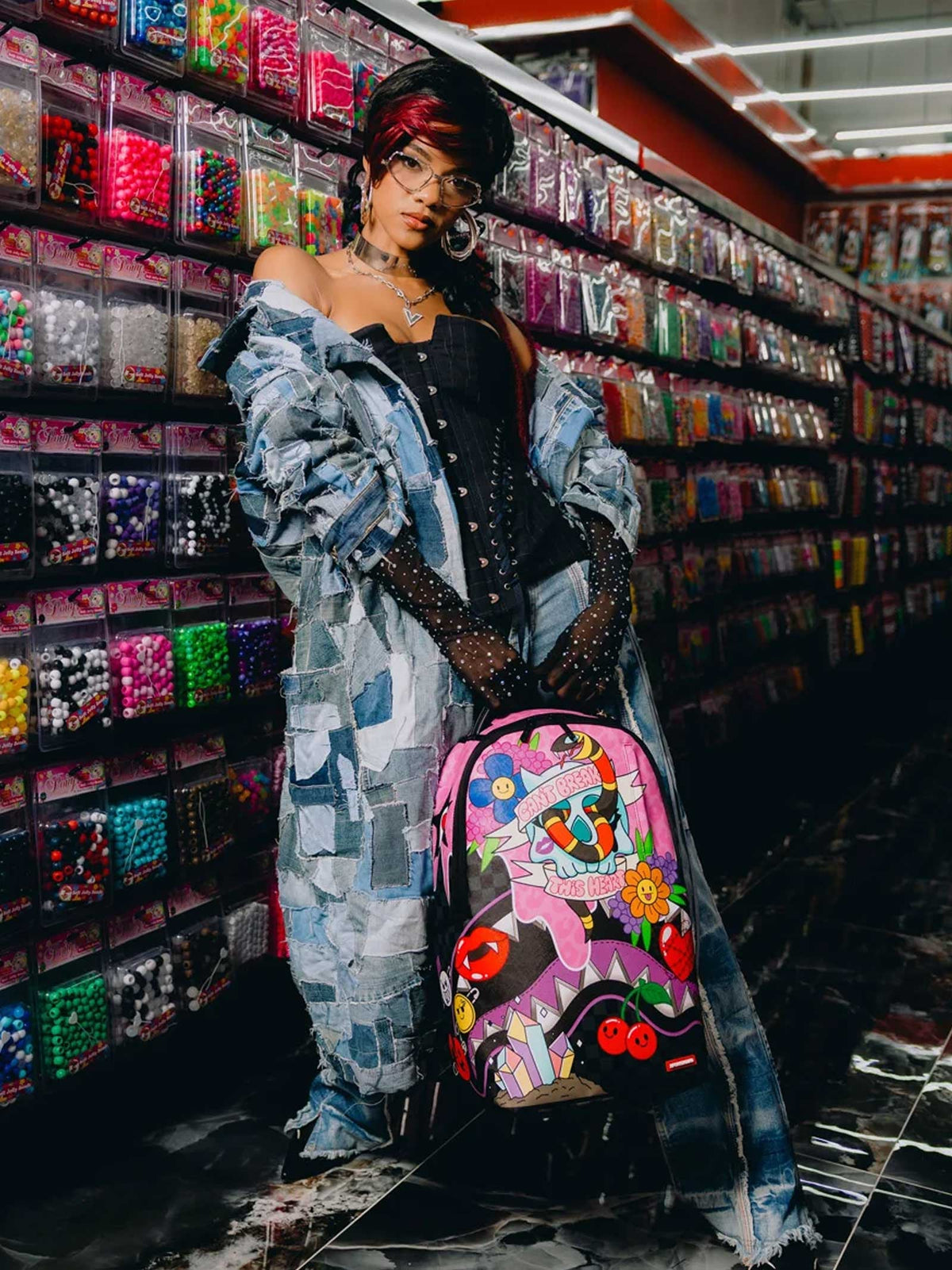 SPRAYGROUND zaino can't break this heart 910b8587nsz multicolor