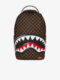zaino sharks in paris wtf bubble brown check 910b8634nsz marrone