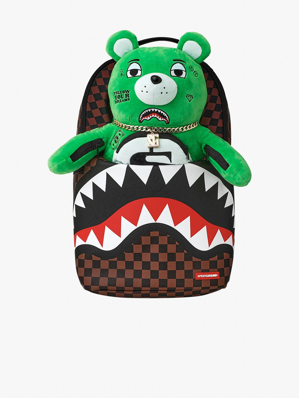 SPRAYGROUND zaino young money sharks in paris 910b8856nsz marrone
