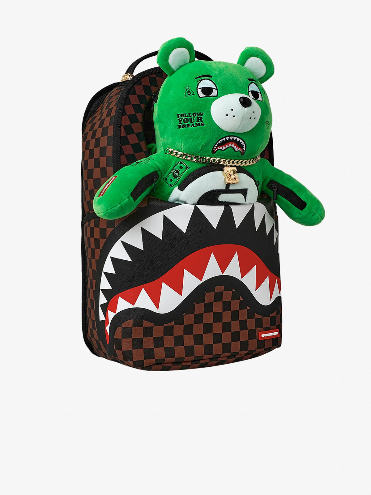 SPRAYGROUND zaino young money sharks in paris 910b8856nsz marrone