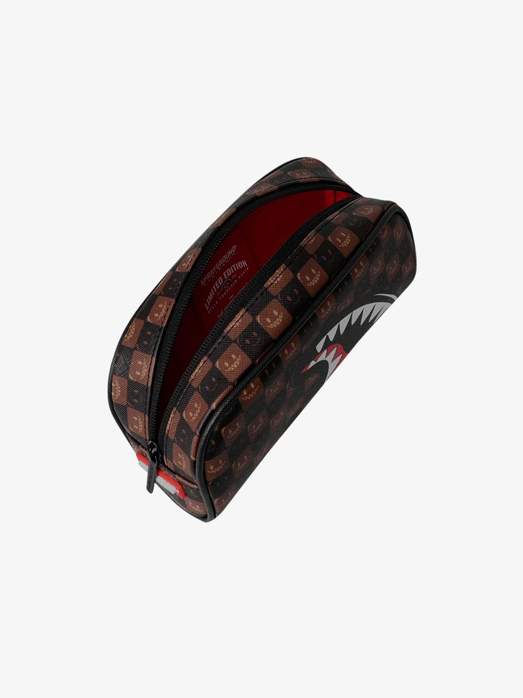 SPRAYGROUND astuccio sharks in paris grin & grind 910b9303nsz marrone