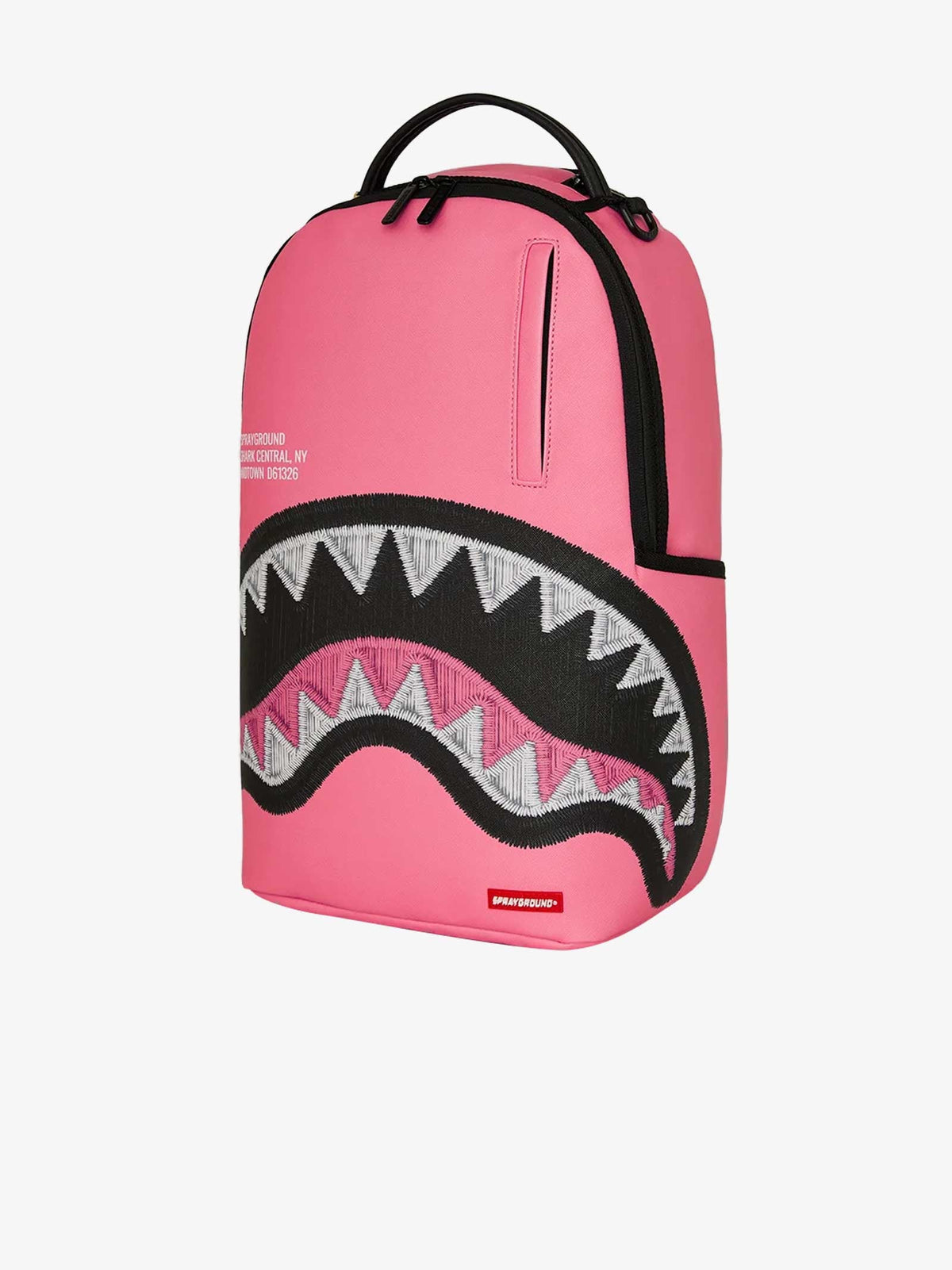 SPRAYGROUND zaino shark central embroidered effect 910b9630nsz rosa