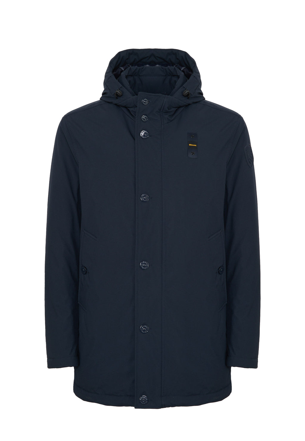 BLAUER Parka Con Cappuccio Removibile Chester Blu - foto 1
