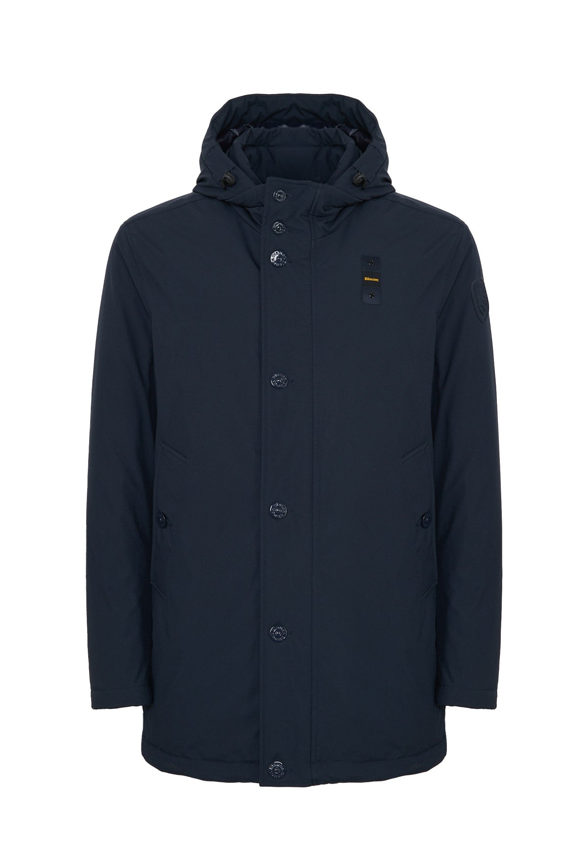 BLAUER Parka Con Cappuccio Removibile Chester Blu - foto 1