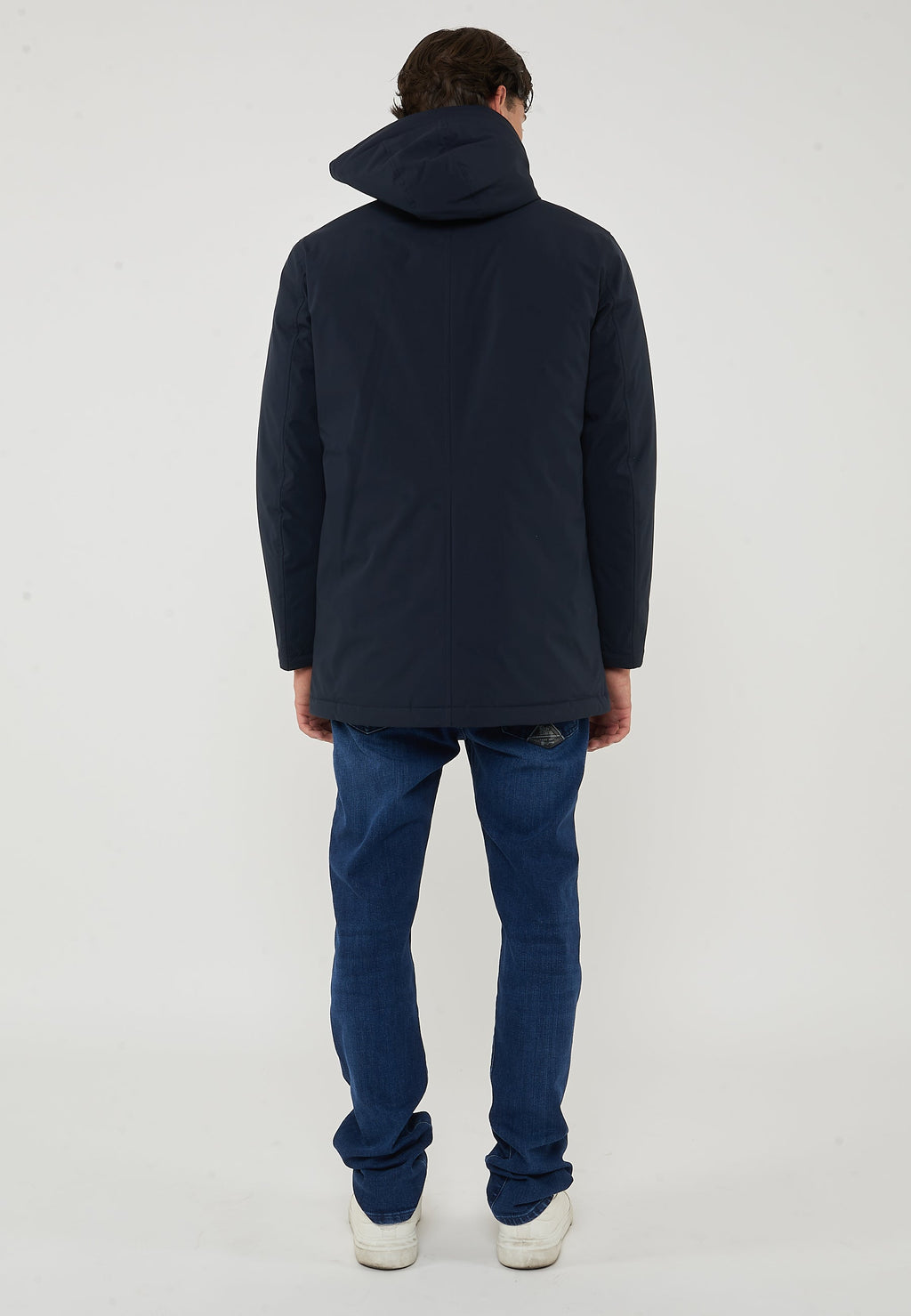 BLAUER Parka Con Cappuccio Removibile Chester Blu - foto 5