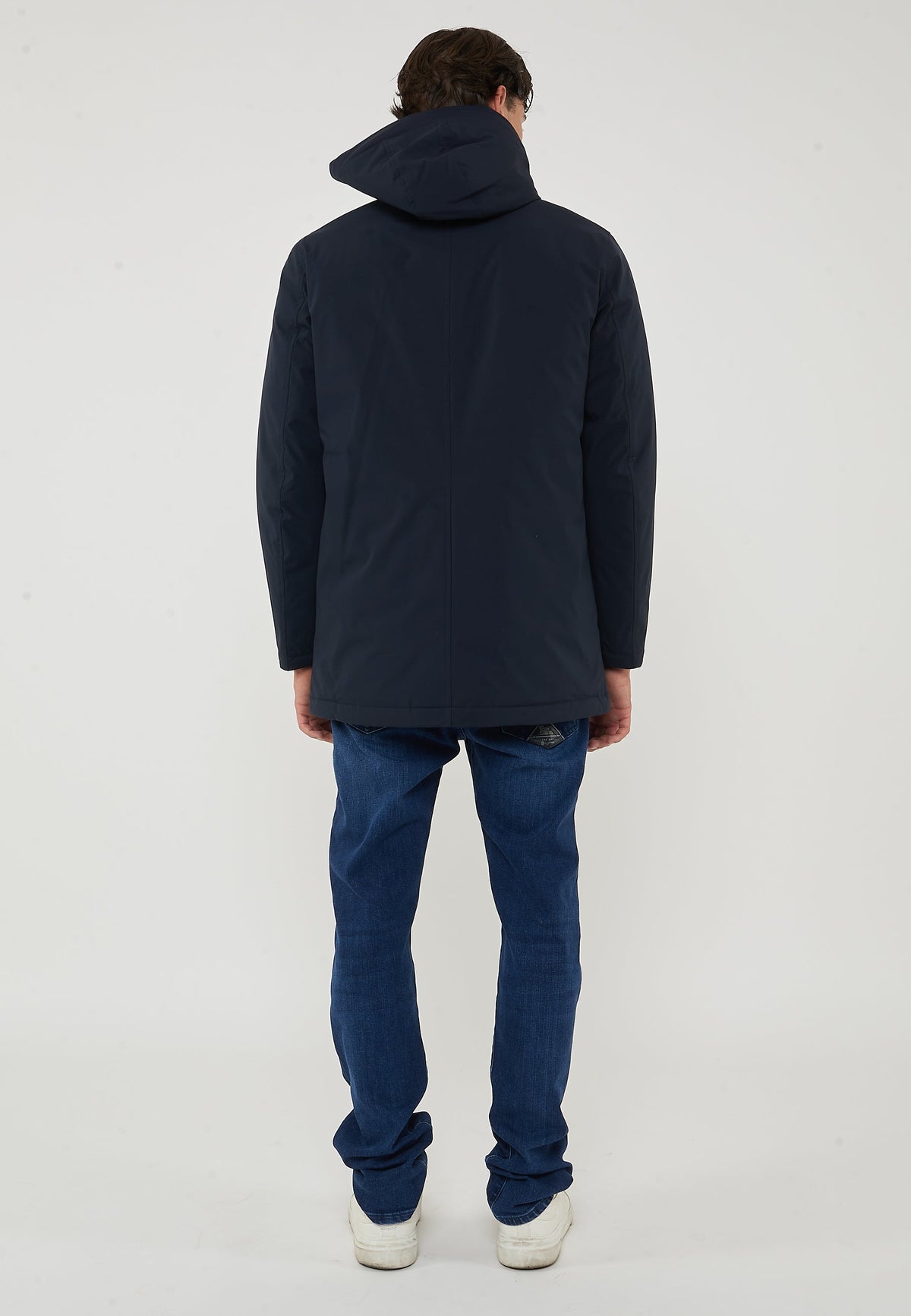 BLAUER Parka Con Cappuccio Removibile Chester Blu - foto 5
