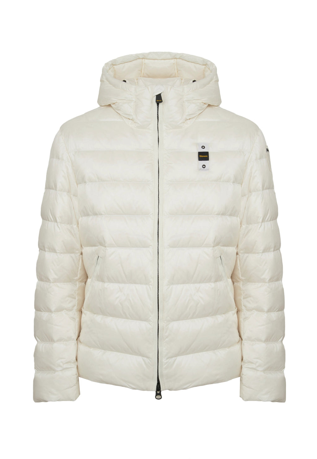 BLAUER Piumino Con Cappuccio Acton Bianco Ottico - foto 1