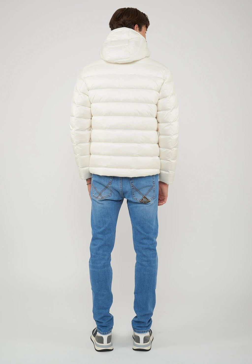 BLAUER Piumino Con Cappuccio Acton Bianco Ottico - foto 5