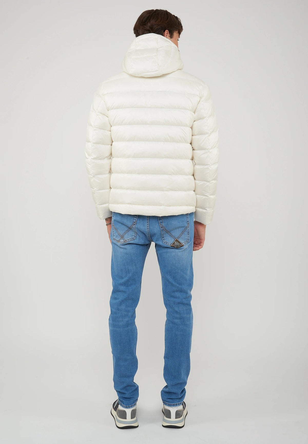 BLAUER Piumino Con Cappuccio Acton Bianco Ottico - foto 5