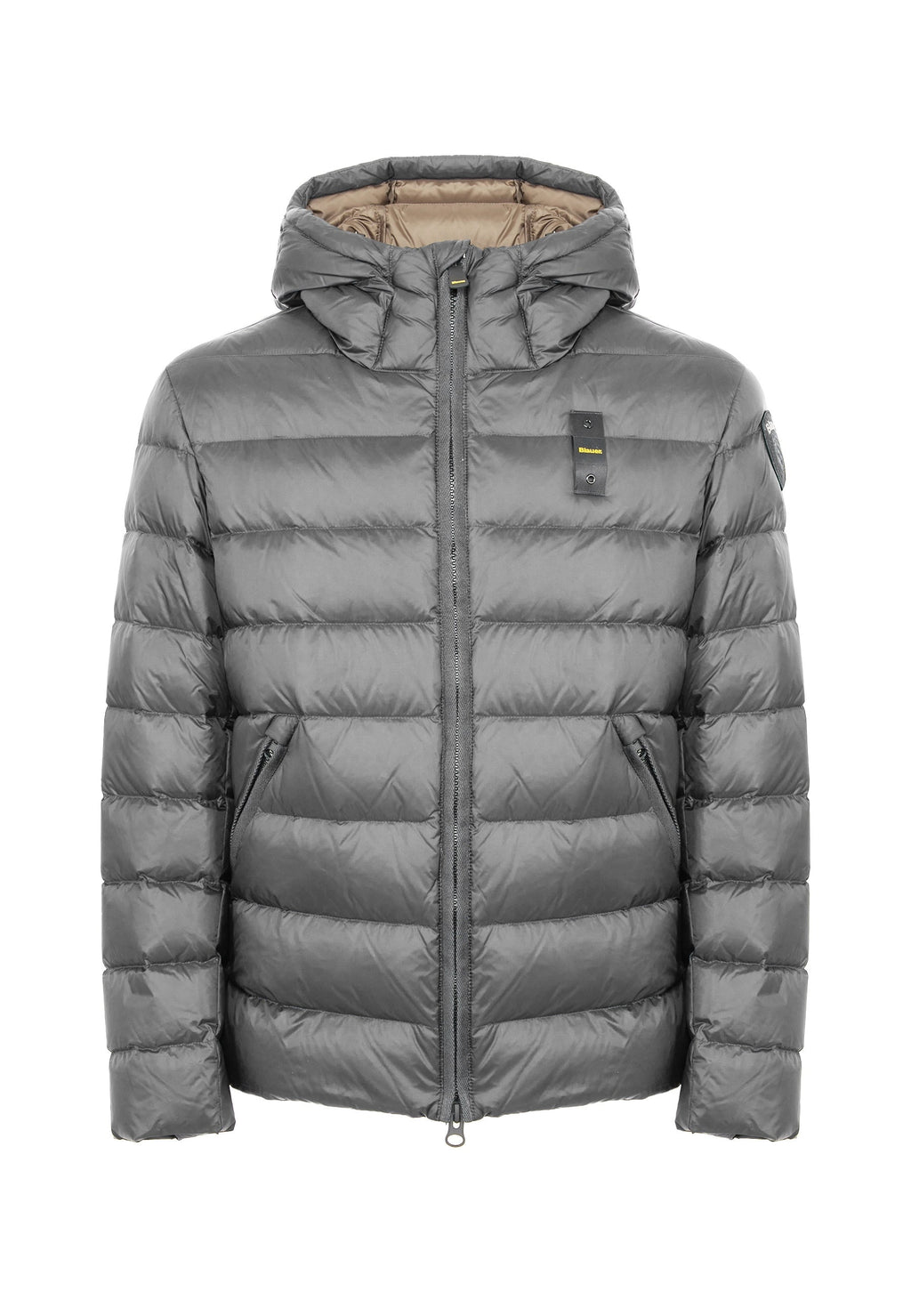 BLAUER Piumino Con Cappuccio Acton Grigio Roccia - foto 1