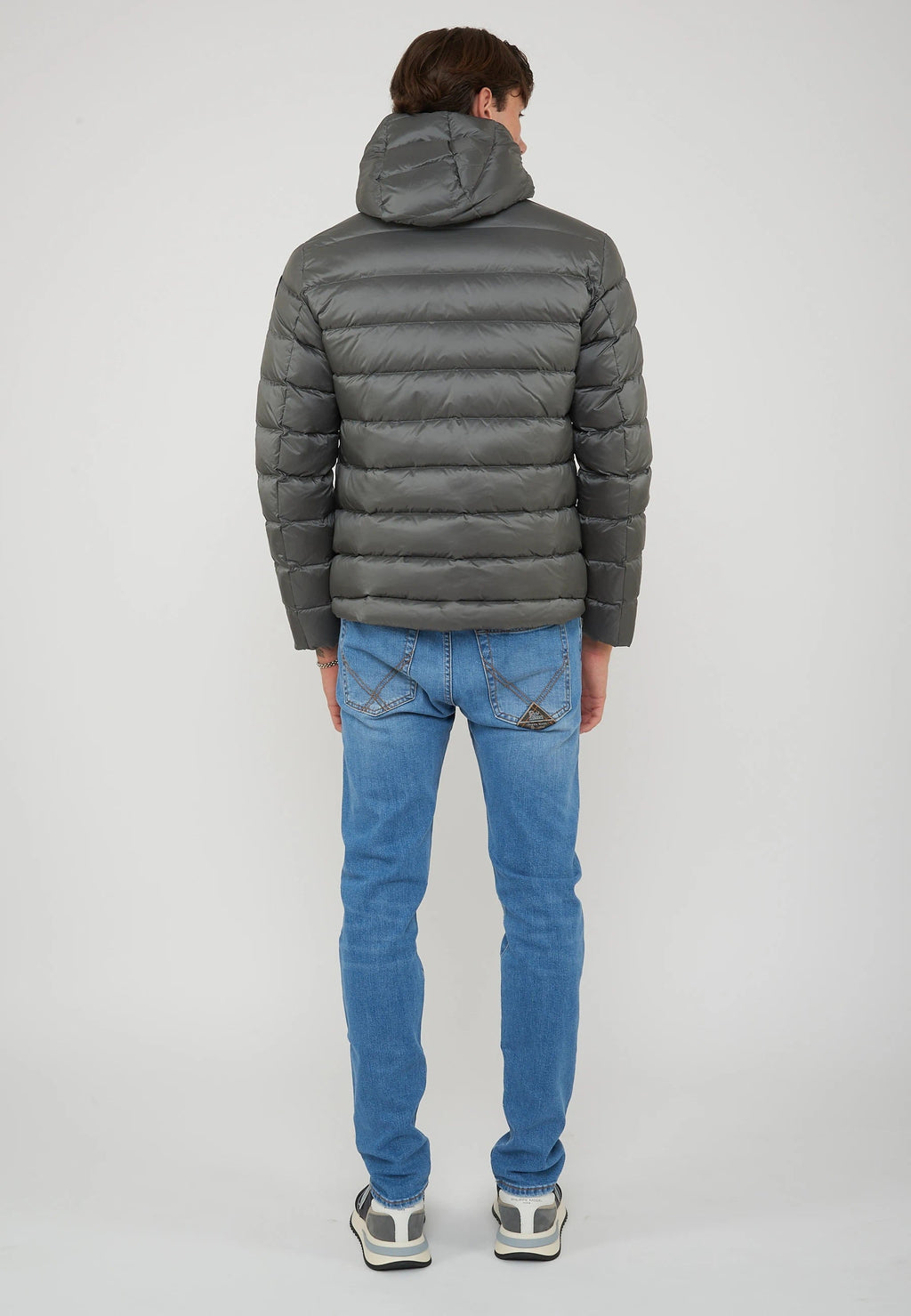 BLAUER Piumino Con Cappuccio Acton Grigio Roccia - foto 5