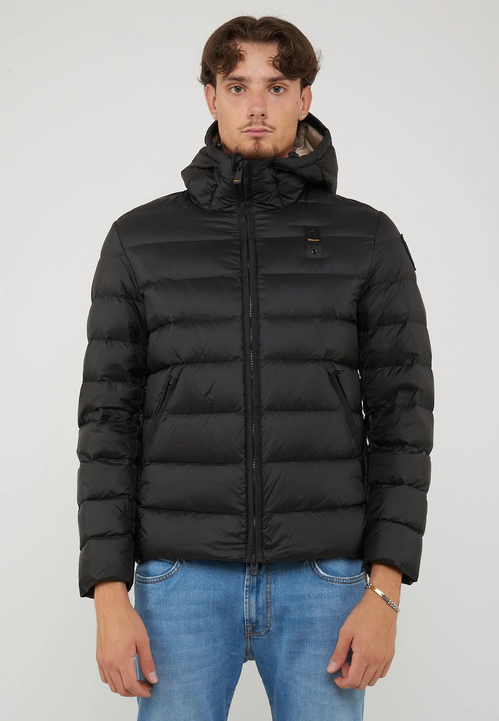 BLAUER Piumino Con Cappuccio Acton Nero - foto 3