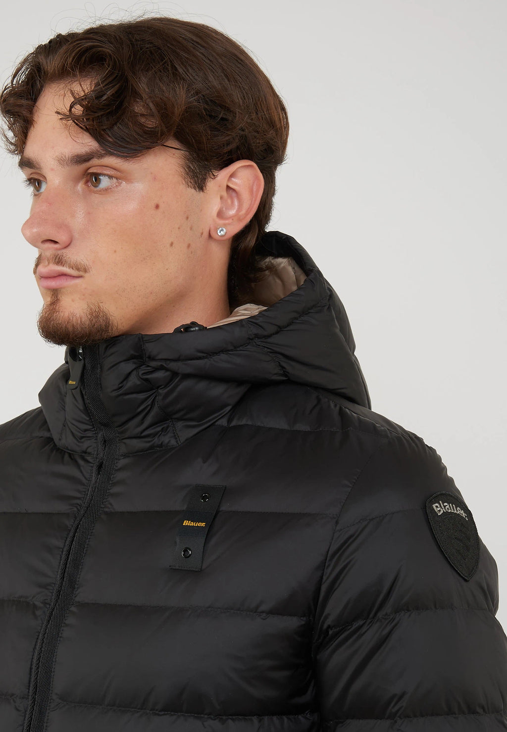 BLAUER Piumino Con Cappuccio Acton Nero - foto 6