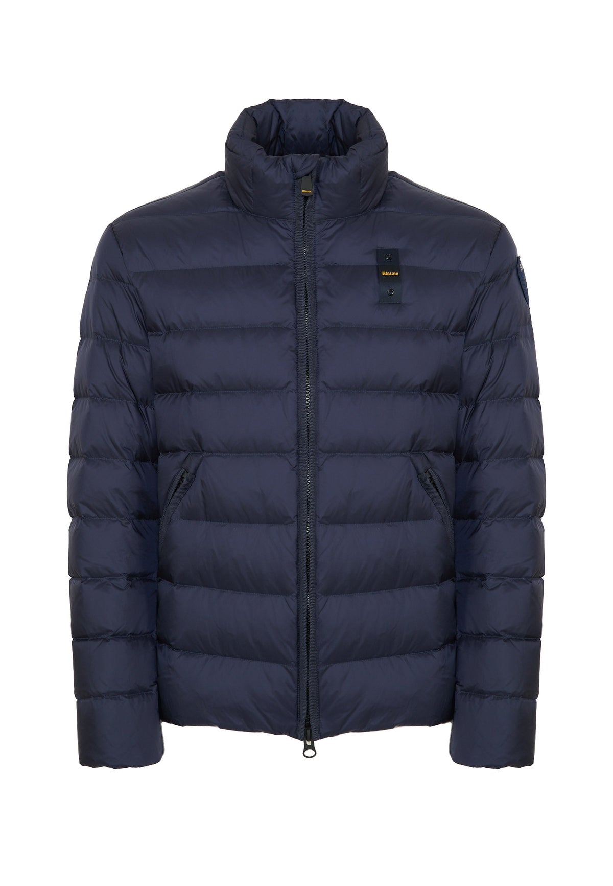 BLAUER Piumino Con Collo Coreano Austin Blu - foto 1