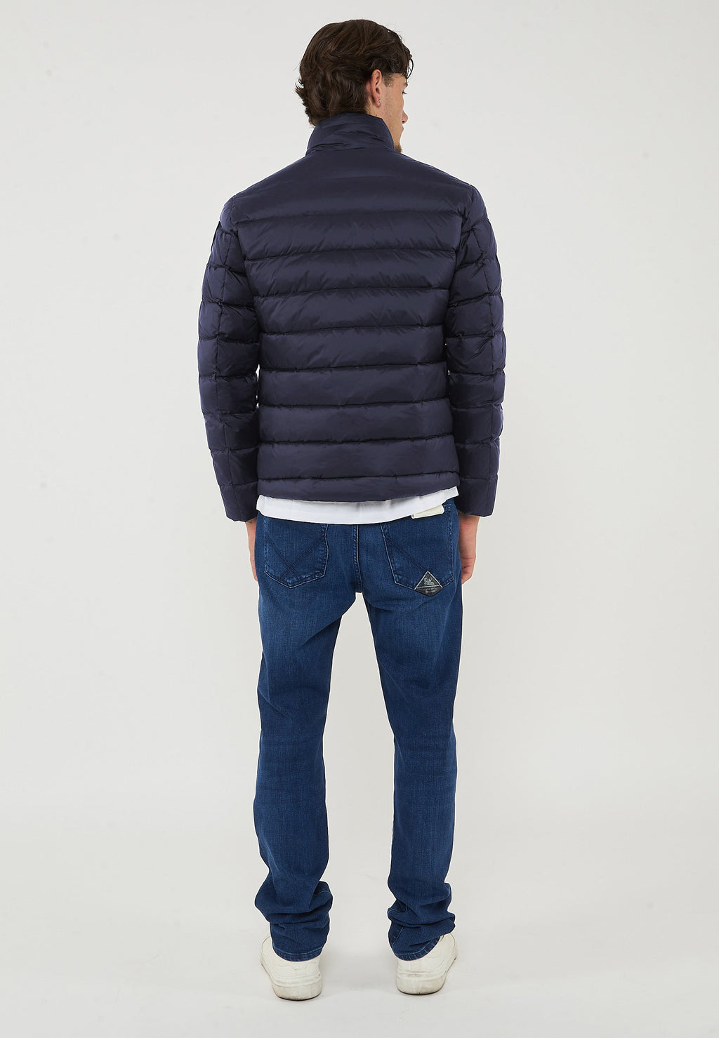 BLAUER Piumino Con Collo Coreano Austin Blu - foto 2