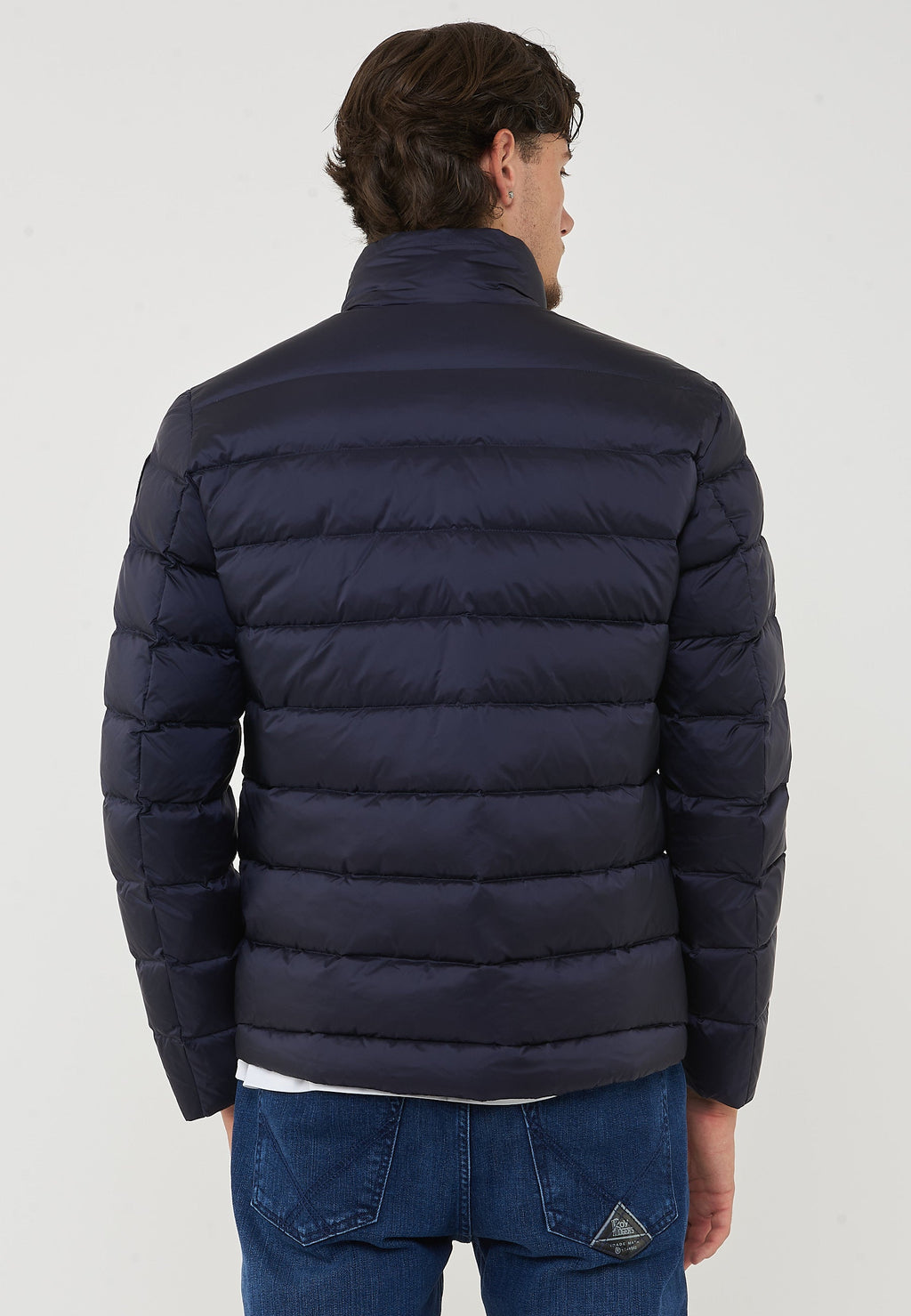 BLAUER Piumino Con Collo Coreano Austin Blu - foto 6