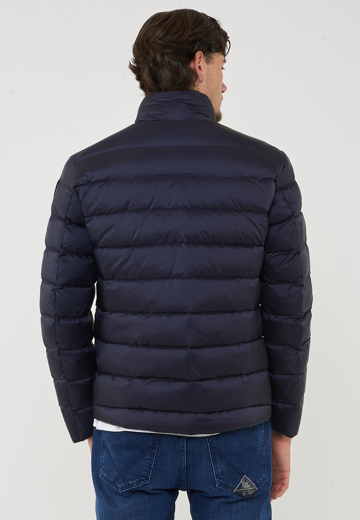 BLAUER Piumino Con Collo Coreano Austin Blu - foto 6