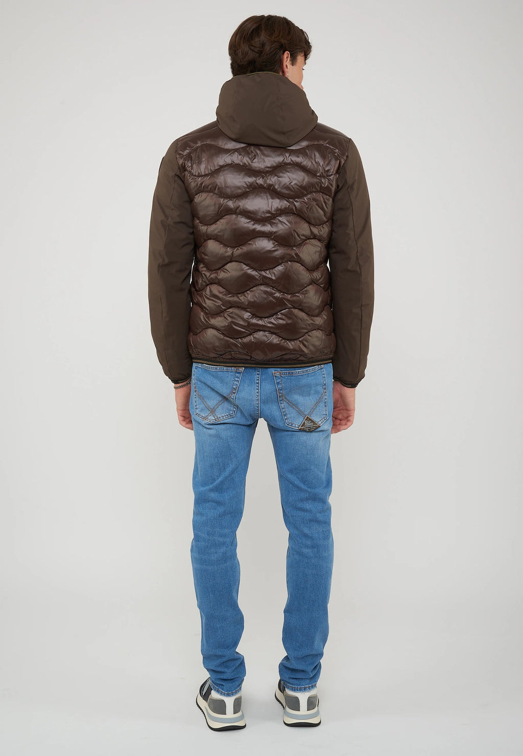 BLAUER Piumino Imbottitura Mista Albert Brown - foto 5