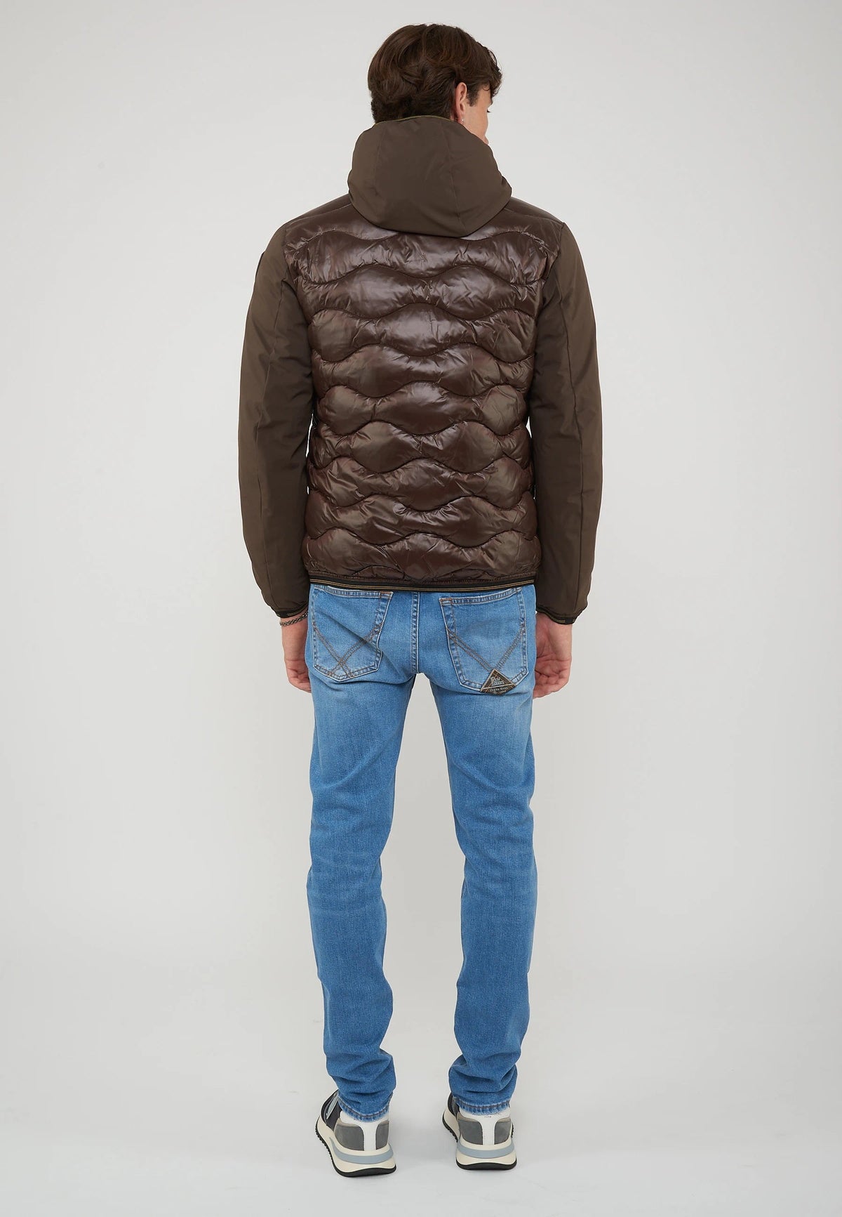 BLAUER Piumino Imbottitura Mista Albert Brown - foto 5