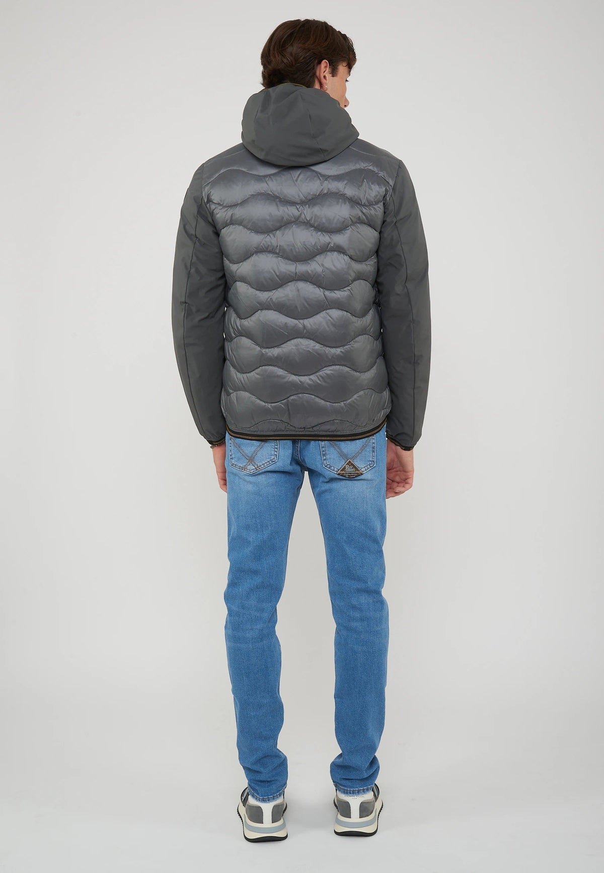 BLAUER Piumino Imbottitura Mista Albert Grigio Roccia - foto 5