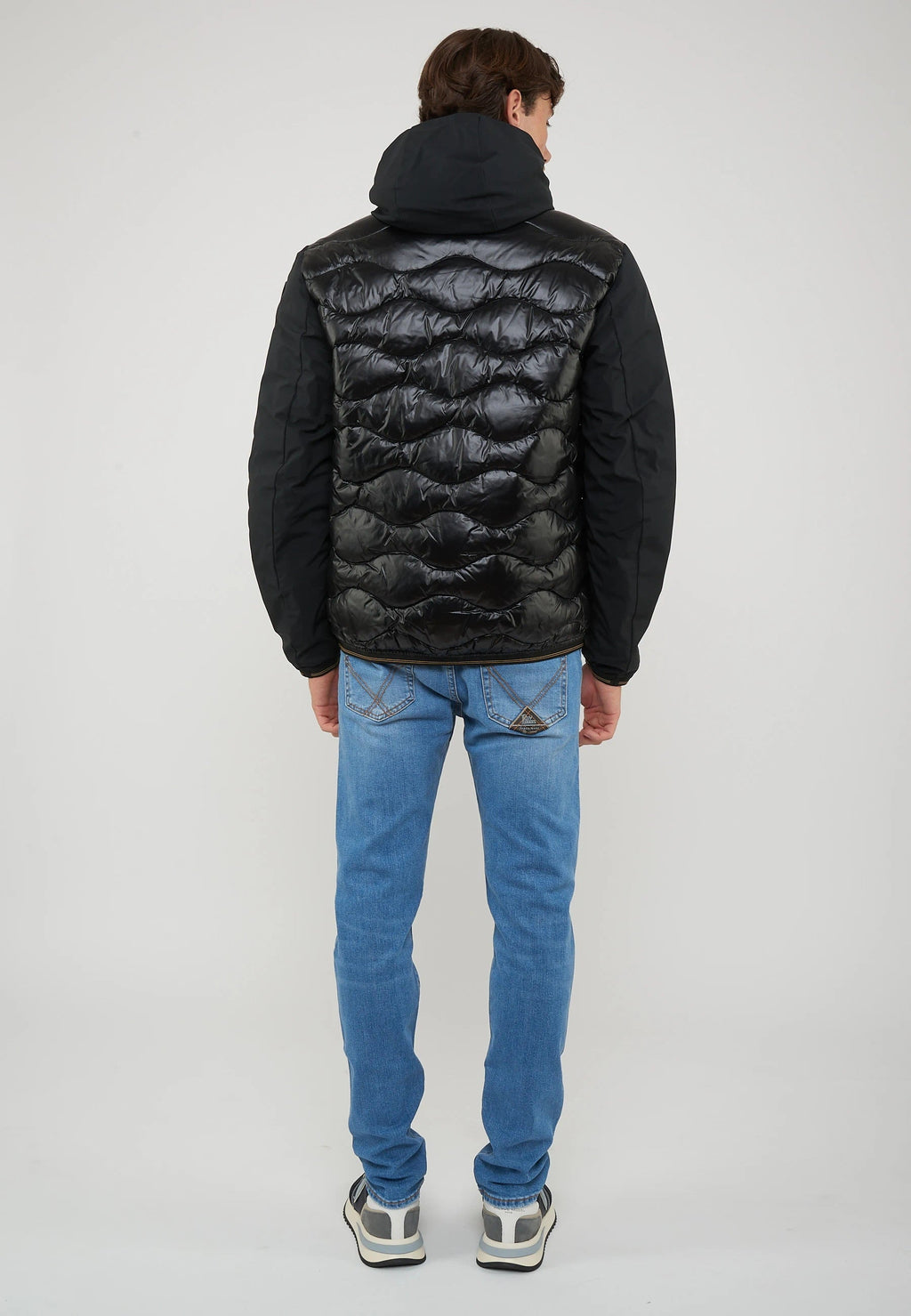 BLAUER Piumino Imbottitura Mista Albert Nero - foto 5