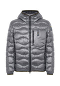 BLAUER Piumino Leggero Ad Onde Wawe Grigio Roccia