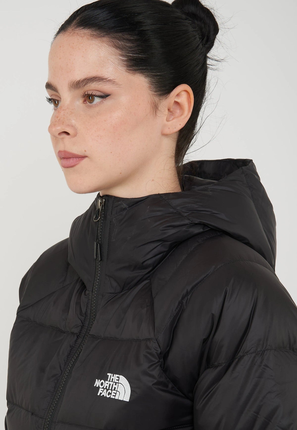 THE NORTH FACE Giacca In Piumino Con Cappuccio Hydrenalite Down Da Donna Nero - foto 6