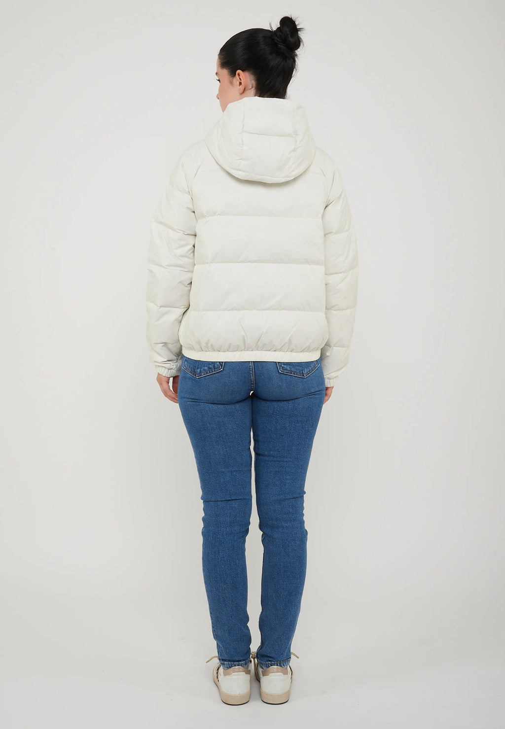 THE NORTH FACE Giacca In Piumino Con Cappuccio Hydrenalite Down Da Donna White - foto 5