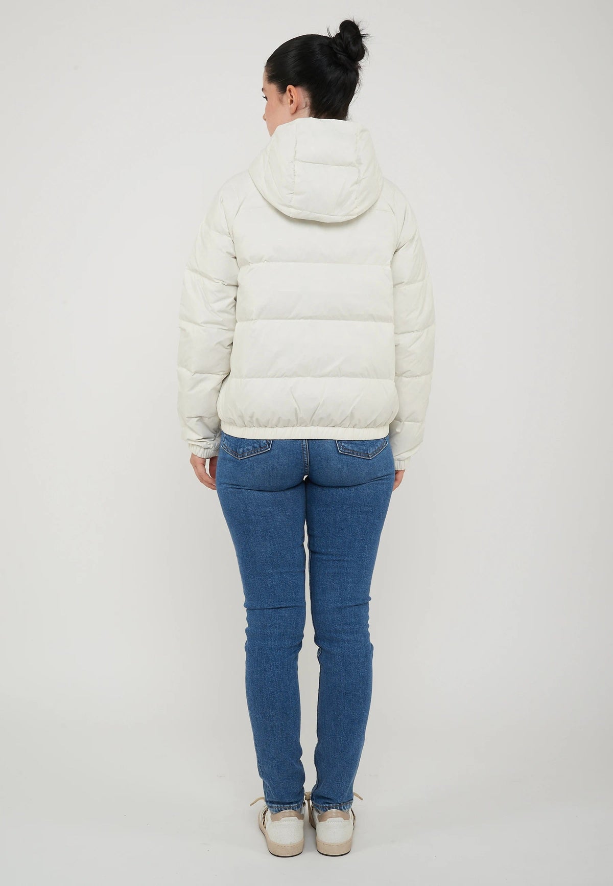 THE NORTH FACE Giacca In Piumino Con Cappuccio Hydrenalite Down Da Donna White - foto 5